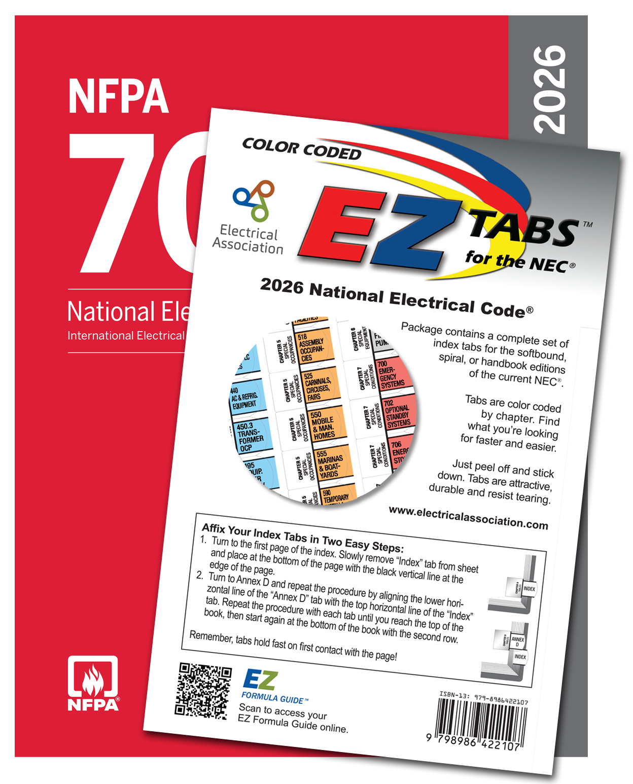 2026 nec code book NFPA 70 National electrical code with tabs