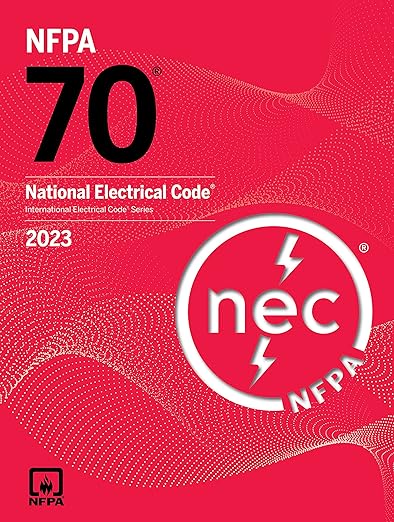 NFPA 70, National Electrical Code 2023 Edition Spiralbound