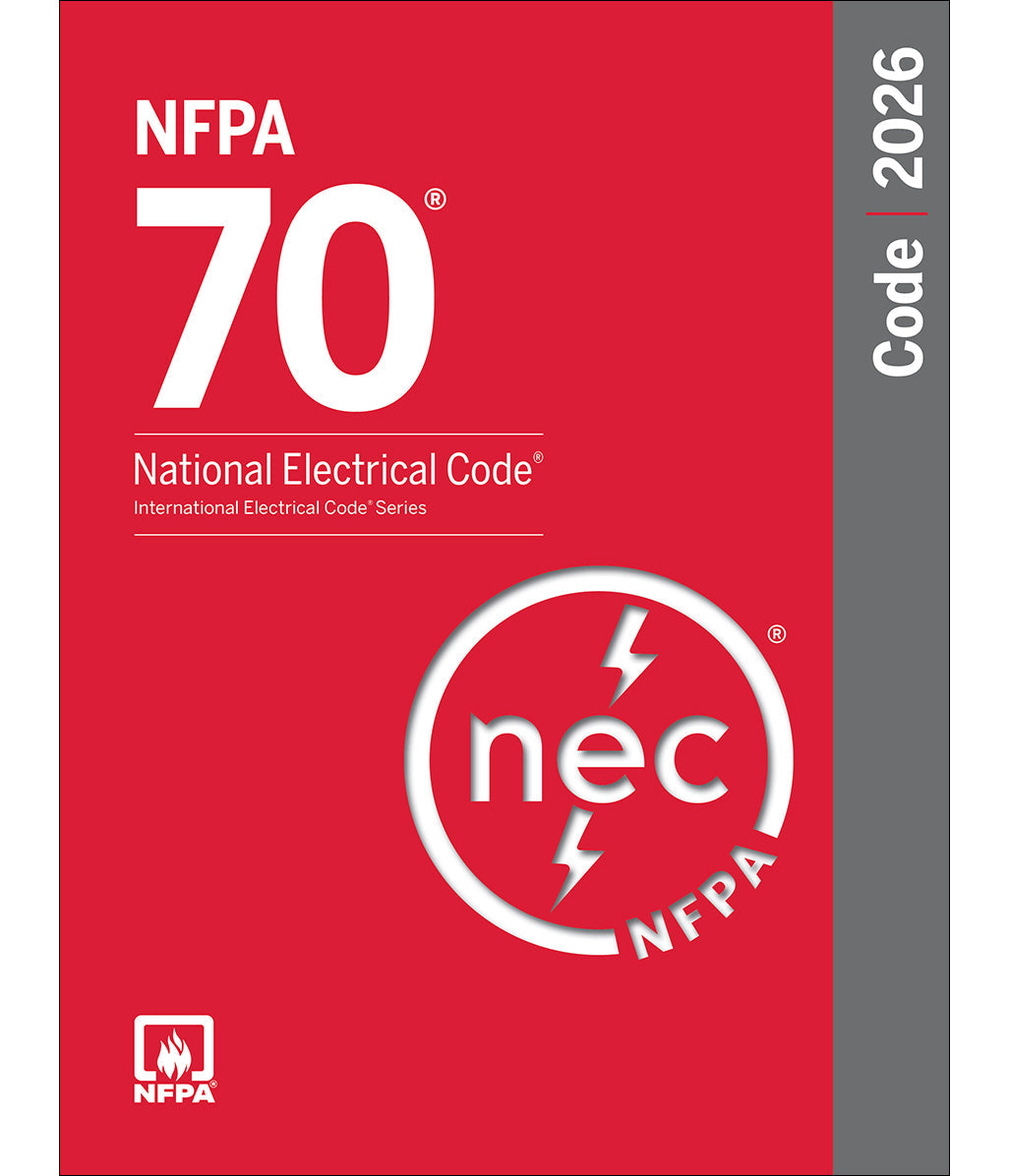 2026 Nec Code Book NFPA 70 National Electrical Code Book